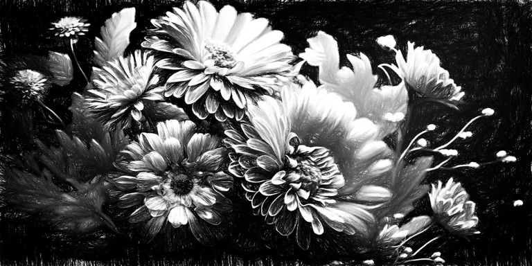 pencil-sketch-art-decoration-poster-drawings