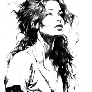 pencil-sketch-art-decoration-poster-drawings