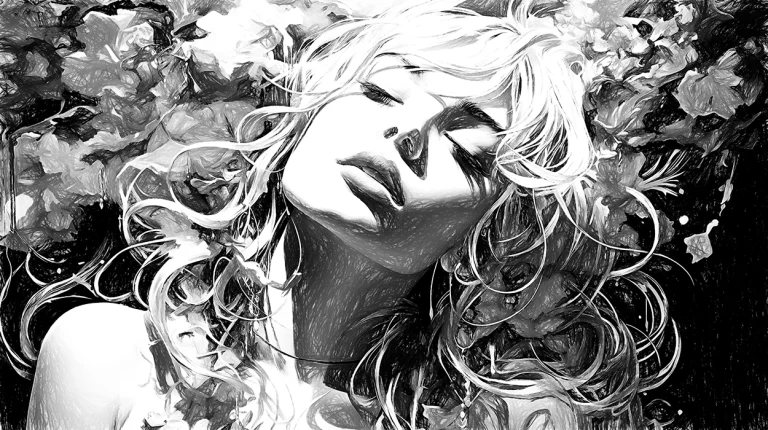 pencil-sketch-art-decoration-poster-drawings