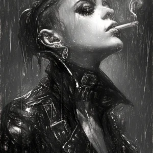 Smoking in the Rain