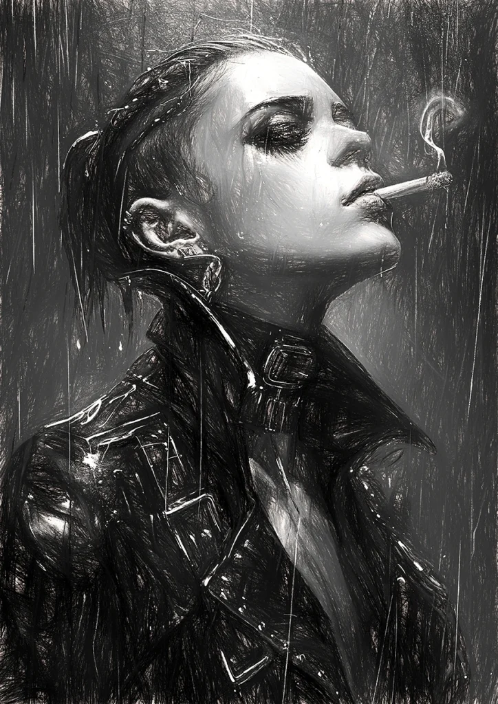 Smoking in the Rain