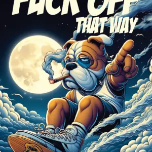 F.ck off That Way - Fine Arts - Decorative Art - Wall Art