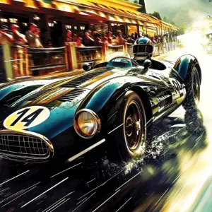 Racing Beauty - Fine Arts - Decorative Art - Wall Art