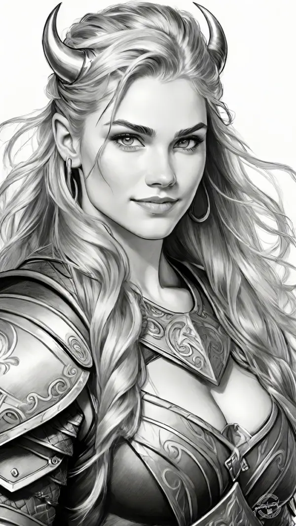 Viking Warrior Girl